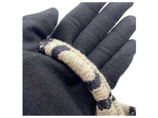 Céline Borsa Celine Cabas Thais Small Nero Bianco - vista 11