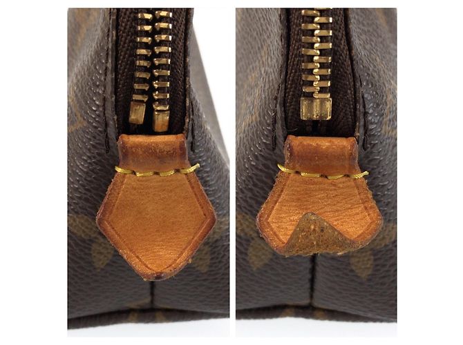 Pochette cosmetica Monogram Louis Vuitton Marrone - vista 5