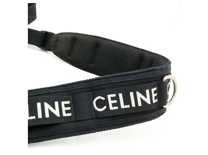Céline Borsa Messenger da Trekking in Nylon Medium Celine Nero - vista 5