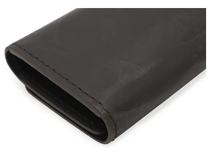 Porta llaves Monogram Glace Louis Vuitton Castaño - vista 3