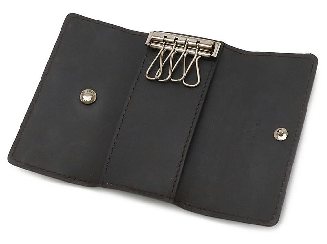 Porta llaves Monogram Glace Louis Vuitton Castaño - vista 6