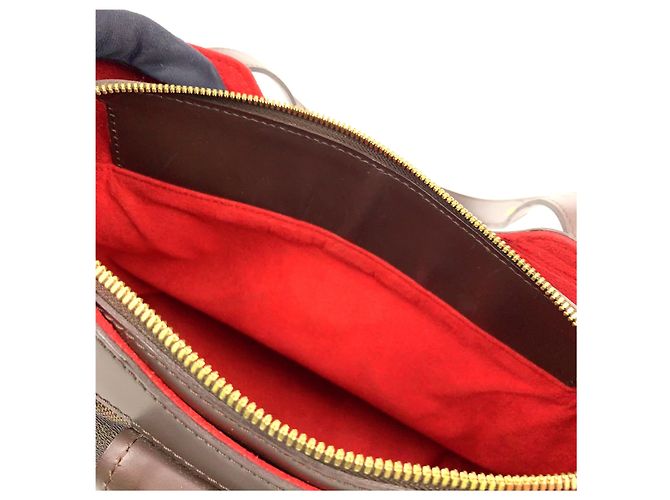 Borsa Louis Vuitton Sistina PM Damier Marrone - vista 5