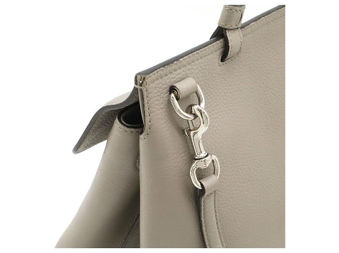 Bolsa Gucci Bamboo Daily Medium de couro Cinza - vista 4