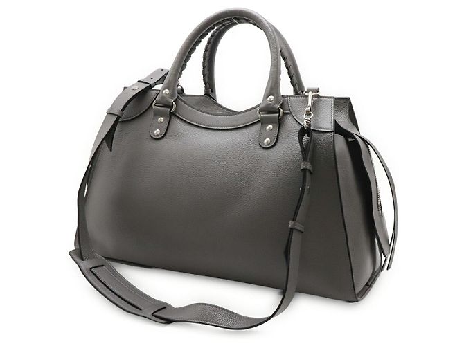 Bolsa Tote Balenciaga Neo Classic City Medium Cinza - vista 2