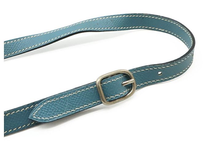 Hermès Hermes Amelie Schultertasche Blau - Ansicht 8