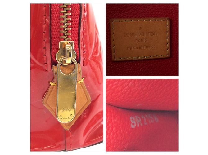 Neceser de charol Louis Vuitton Roja - vista 4