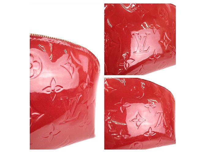 Neceser de charol Louis Vuitton Roja - vista 5
