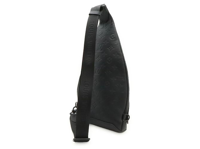 Borsa a tracolla Louis Vuitton Monogram Shadow Nero - vista 2