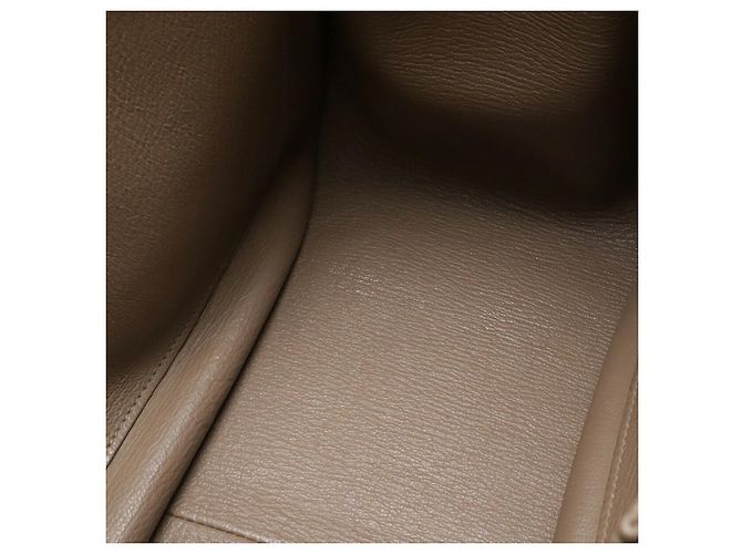 Hermès Borsa a tracolla Hermes Jypsiere 34 in pelle Togo Grigio - vista 6