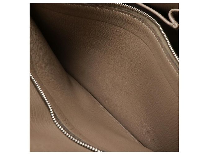 Hermès Borsa a tracolla Hermes Jypsiere 34 in pelle Togo Grigio - vista 7
