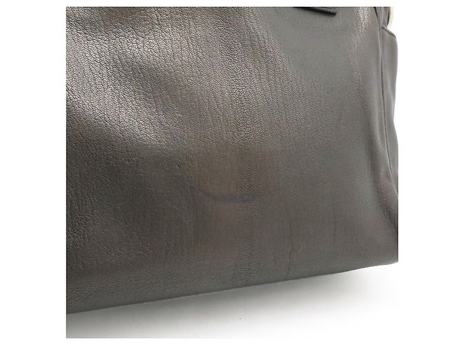Loewe Anagram Handtasche aus Nappaleder Grau - Ansicht 7