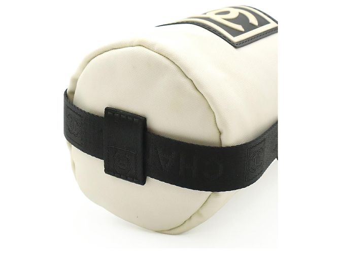 Portabottiglia Chanel Nylon Sports Line Bianco - vista 3