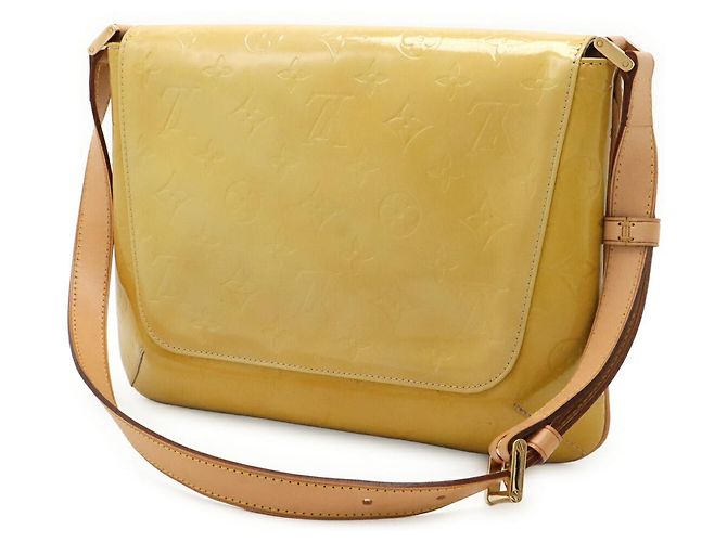 Borsa a tracolla Louis Vuitton Thompson Street Marrone Beige - vista 2