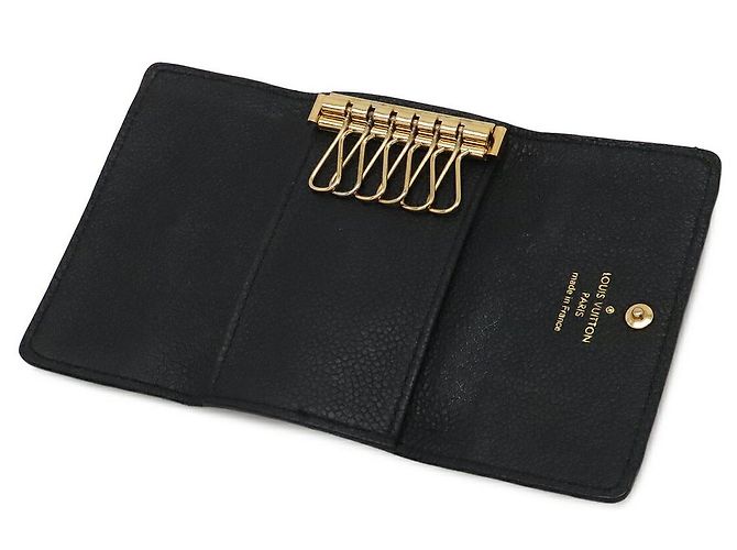 Louis Vuitton Monogram Empreinte Leder Schlüsselcase Schwarz - Ansicht 5
