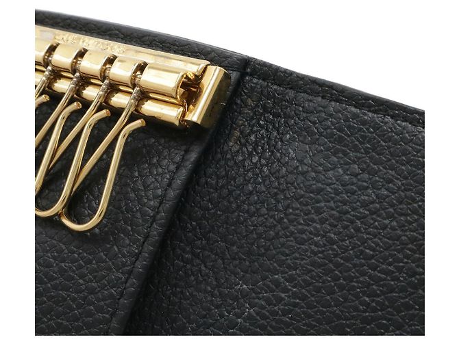 Louis Vuitton Monogram Empreinte Leder Schlüsselcase Schwarz - Ansicht 8