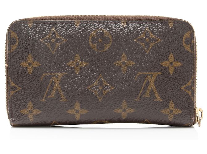 Louis Vuitton Monogram Canvas Compact Zippy Wallet Braun - Ansicht 3