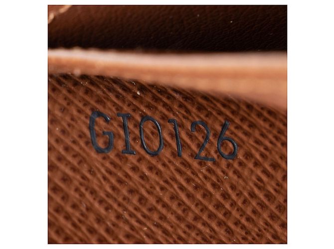 Louis Vuitton Monogram Canvas Compact Zippy Wallet Braun - Ansicht 4
