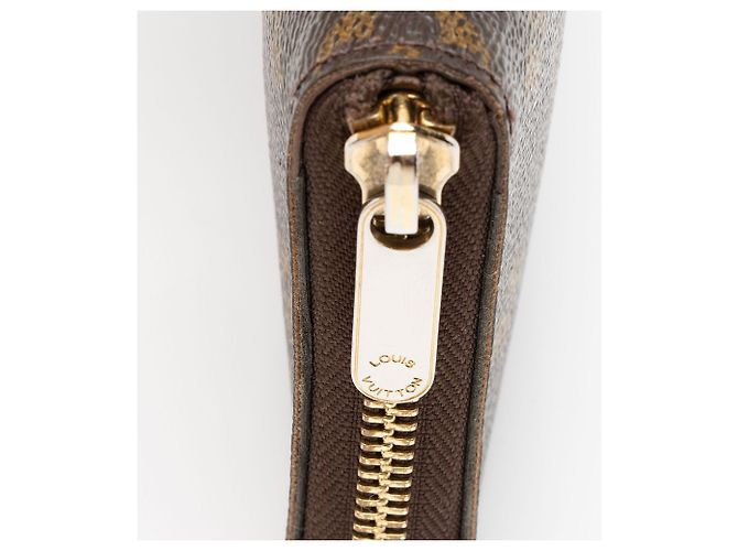 Louis Vuitton Monogram Canvas Compact Zippy Wallet Braun - Ansicht 7