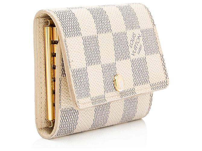 Louis Vuitton Damier Azur 6 Key Holder Azul - vista 2