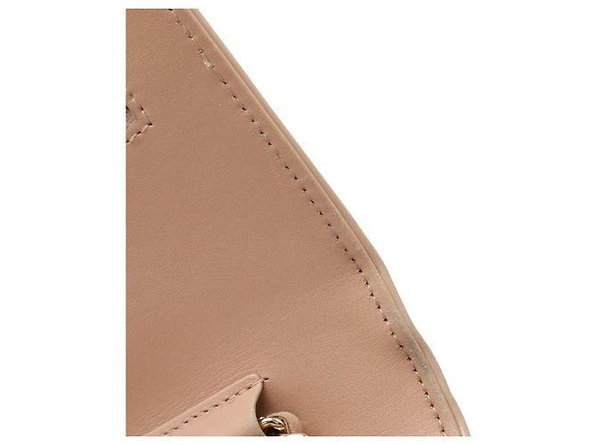 Portafoglio con Catena Chanel Boy Matelasse Rosa - vista 7