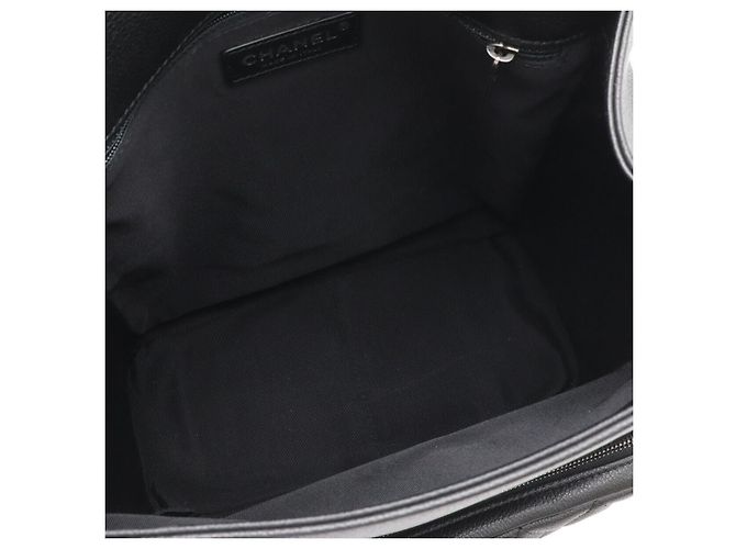 Chanel Caviar Leather Backpack Black - view 6