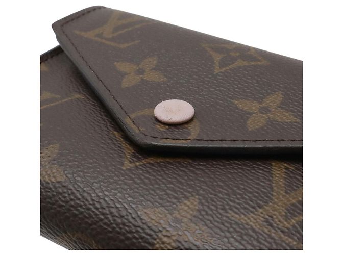 Portafoglio Louis Vuitton Monogram Victorine Rosa - vista 4