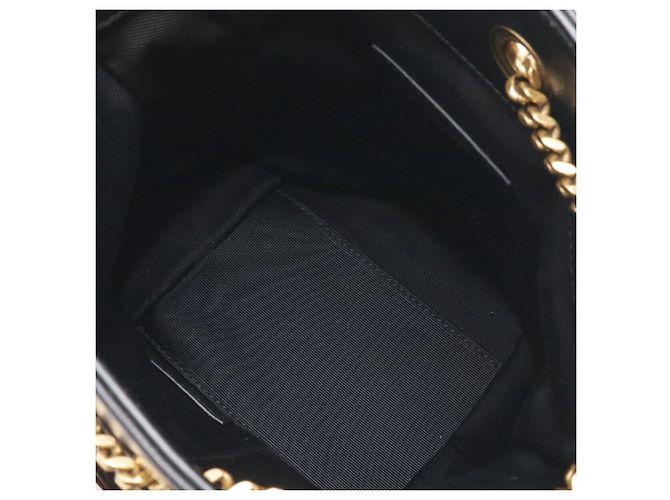 Borsa a secchiello mini Joe in pelle Yves Saint Laurent Nero - vista 6