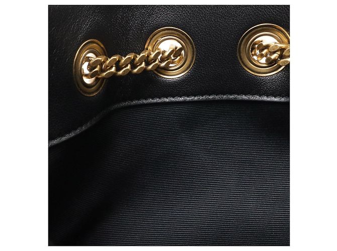 Borsa a secchiello mini Joe in pelle Yves Saint Laurent Nero - vista 7