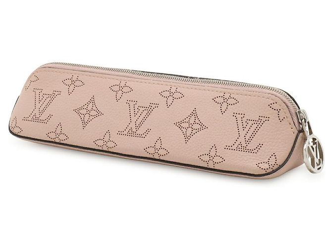 Astuccio per penna e pochette in pelle Monogram Mahina Louis Vuitton Rosa - vista 2