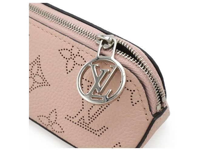Astuccio per penna e pochette in pelle Monogram Mahina Louis Vuitton Rosa - vista 4