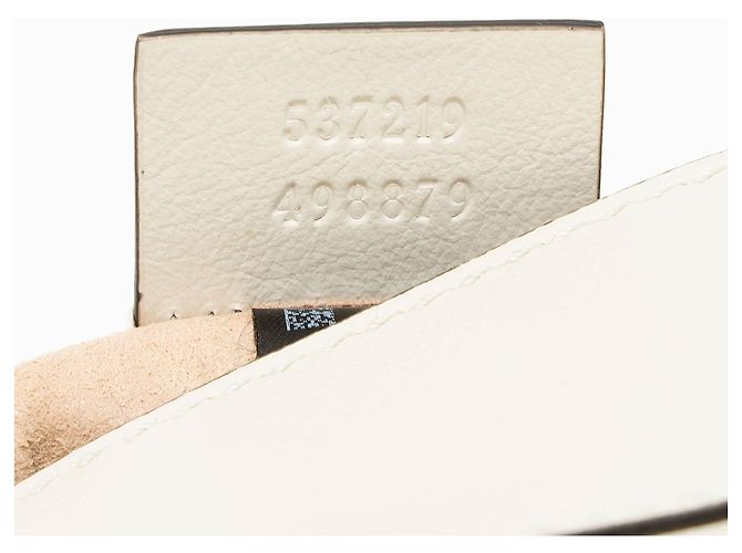 Gucci Leather Rajah Large Tote Weiß - Ansicht 6