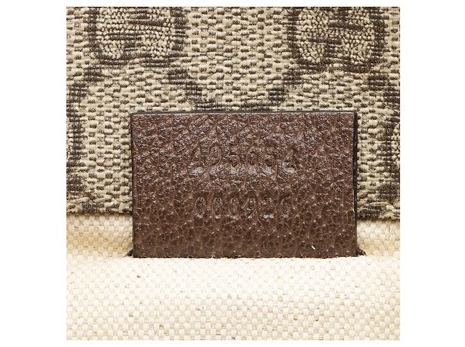 Gucci GG Supreme Neo Vintage Medium Messenger Marrone Beige - vista 6