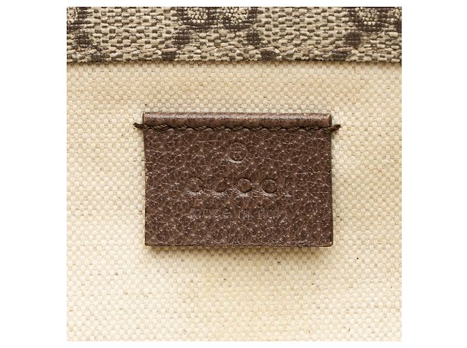 Gucci GG Supreme Neo Vintage Medium Messenger Marrone Beige - vista 8