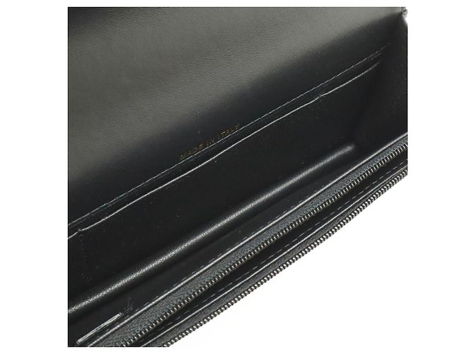 Borsa in pelle Chanel Matelasse Coco Mark Nero - vista 7