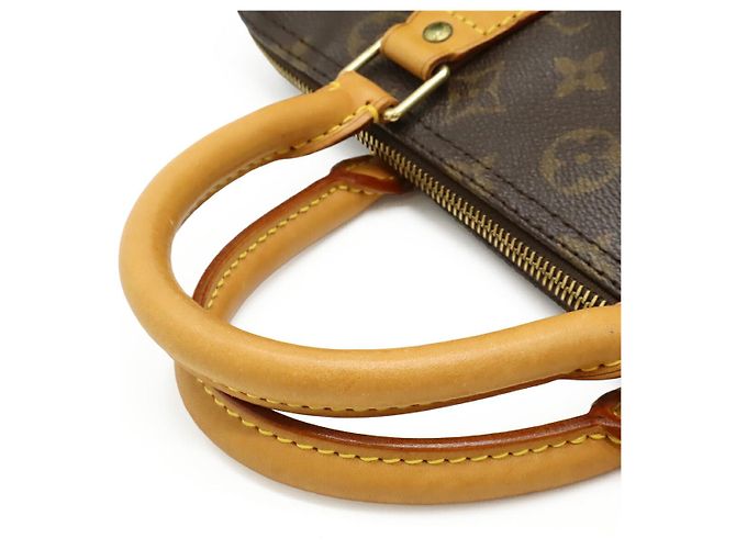 Borsa Louis Vuitton Monogram Speedy 30 Marrone - vista 4