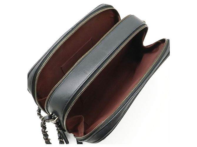 Chanel Boy Camera Bag aus Leder Schwarz - Ansicht 7