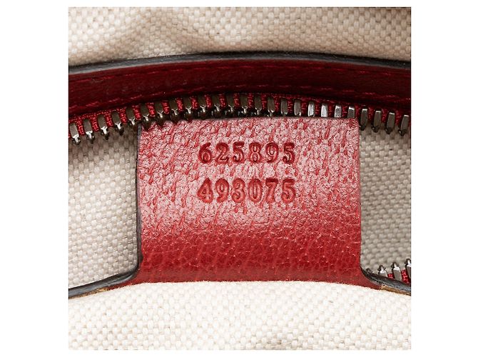 Borsa a tracolla Gucci Baiadera in tela a righe Blu - vista 6