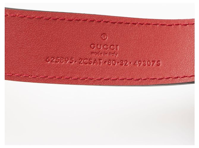 Borsa a tracolla Gucci Baiadera in tela a righe Blu - vista 9