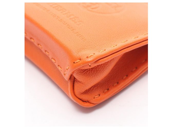 Hermès Pendente Charm in Pelle Arancione Sac Hermes - vista 2