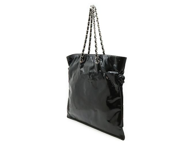 Borsa Tote Chanel Bonbon Chain Black Nero - vista 2
