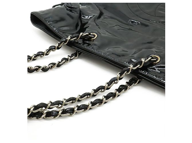 Borsa Tote Chanel Bonbon Chain Black Nero - vista 4