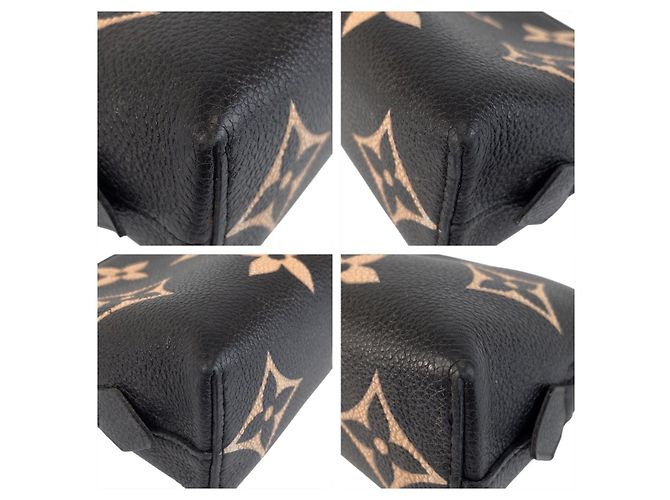 Pochette cosmetici Monogram Louis Vuitton Nero - vista 3