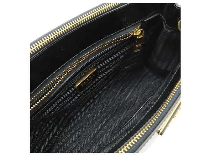 Borsa 2WAY Prada Galleria Saffiano Nero - vista 8