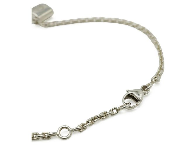 Bracciale Louis Vuitton Silver Lockit Ag925 Argento Metallico - vista 4