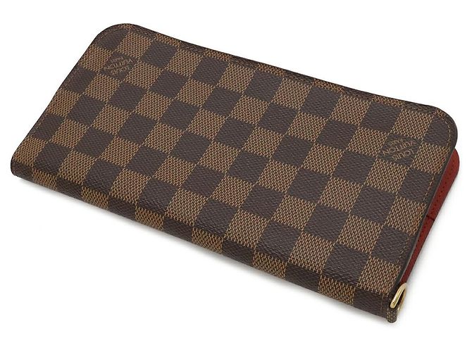 Louis Vuitton Damier Canvas Long Wallet Braun - Ansicht 2