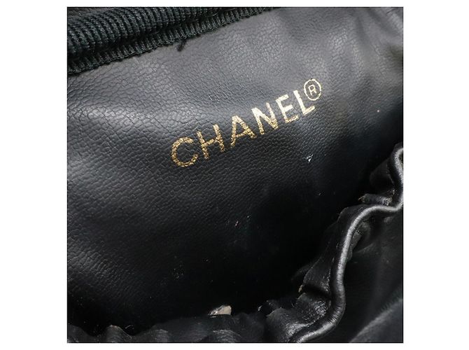 Beauty case Chanel Caviar Vanity Bag Black Nero - vista 8