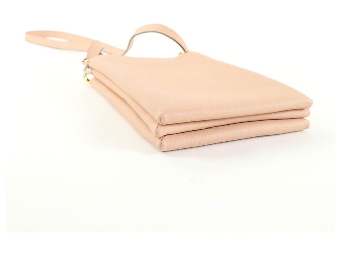 Borsa a tracolla in pelle rosa Cartier Trinity - vista 3