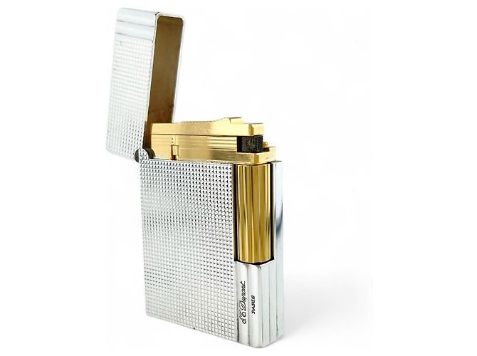 Autre Marque Dupont Gatsby Lighter Smoking Accessories Silvery - view 4