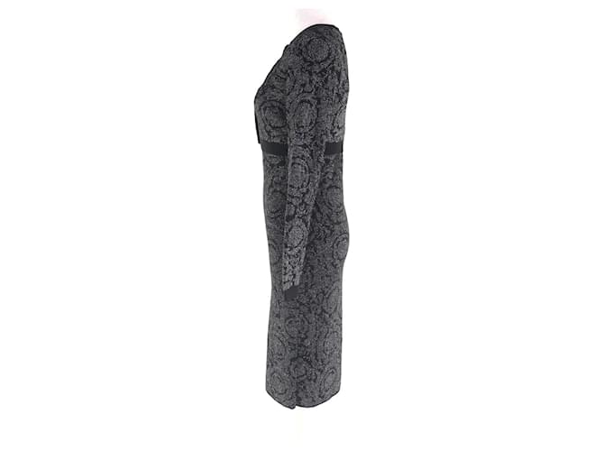 Conjunto de dos piezas de rayón Versace Negro Plata - vista 2