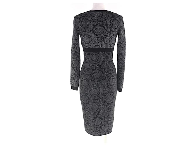Conjunto de dos piezas de rayón Versace Negro Plata - vista 3